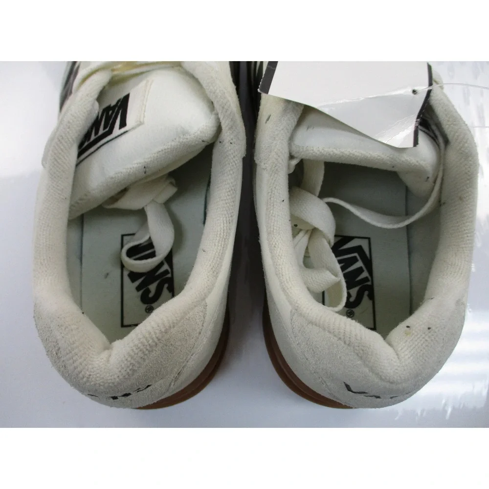 Vans Lowland CC Mens Size 9 Beige Gray Gum Sole Flying V Logo Skate Shoes - Picture 7 of 10